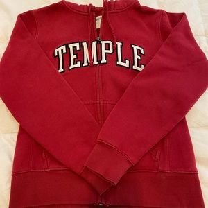 Women’s Temple zip up hoodie